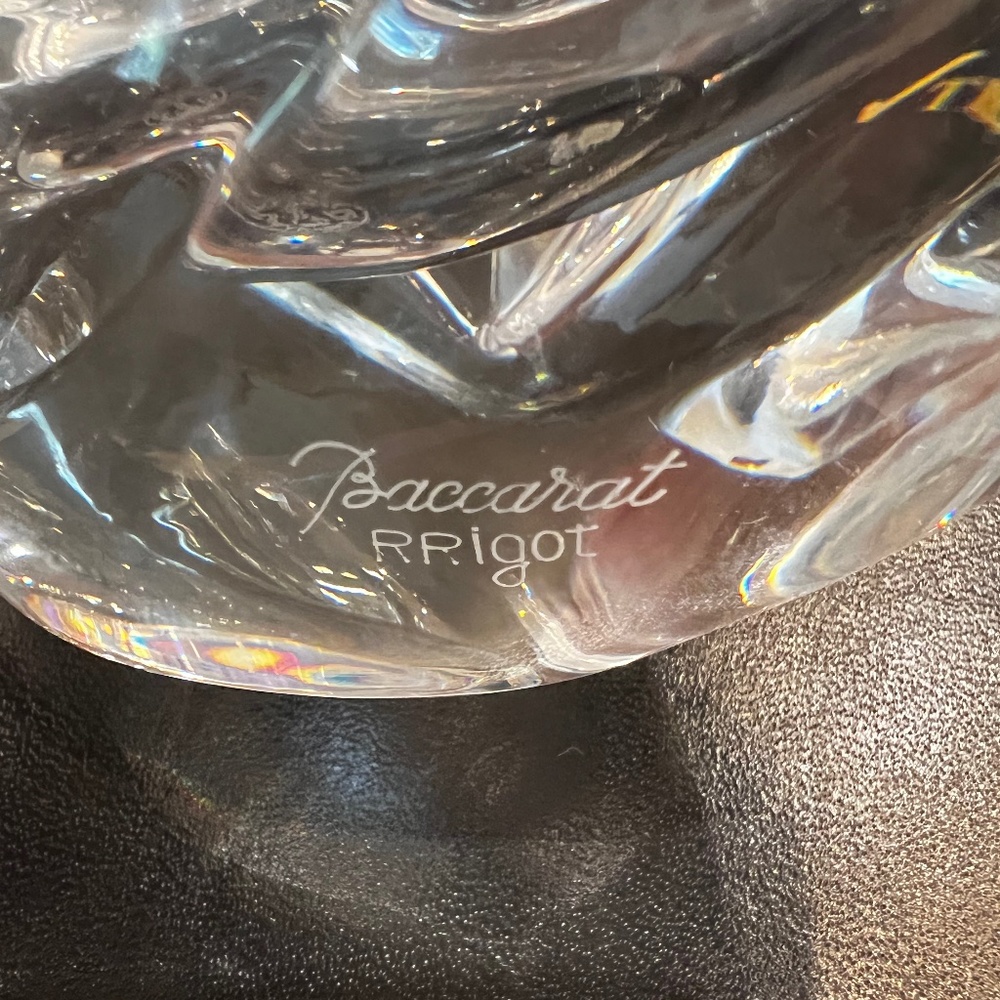 Baccarat R Rigot vase, original - Picture 5 of 5